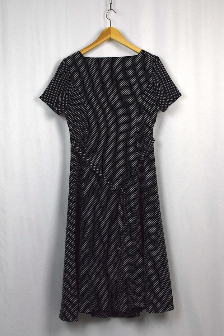 White Polka Dot Dress - Image 3