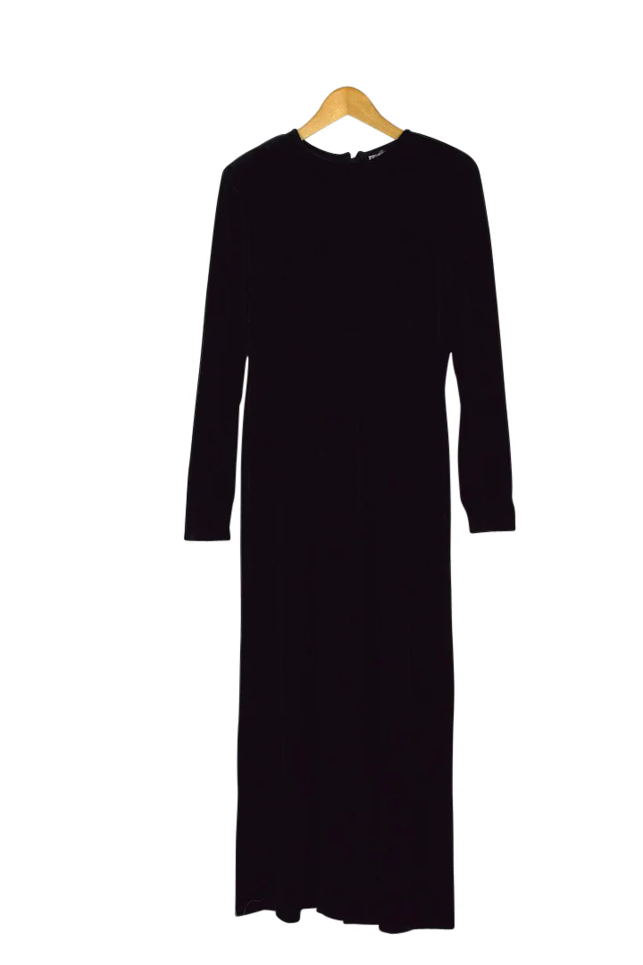Black Velvet Dress